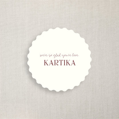 Kartika - Name Place Card