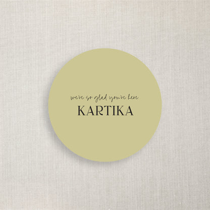 Kartika - Name Place Card