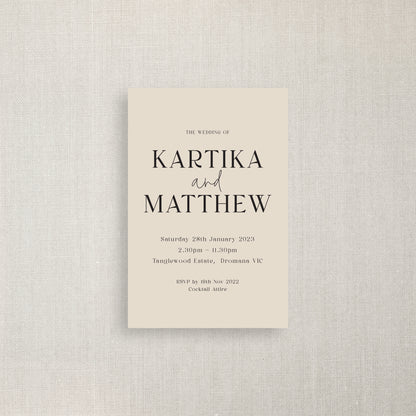 Kartika - Wedding Invitation