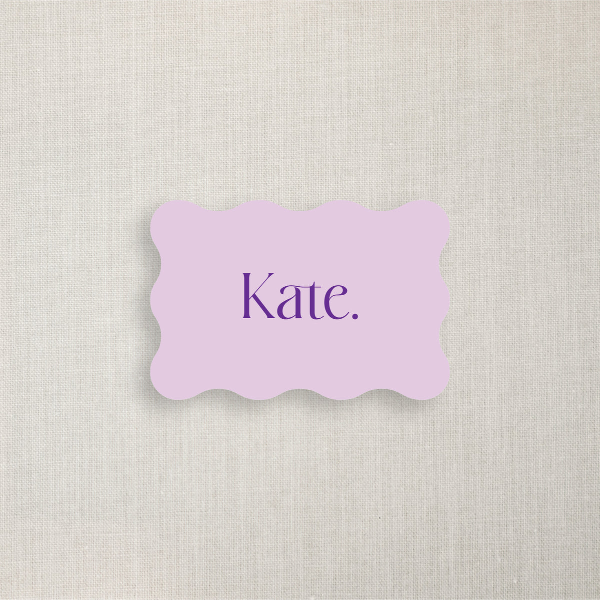 Kate - Name Place Card