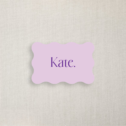 Kate - Name Place Card