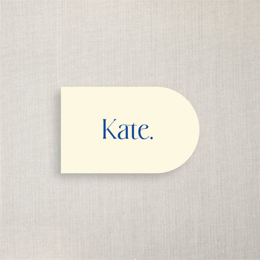 Kate - Name Place Card