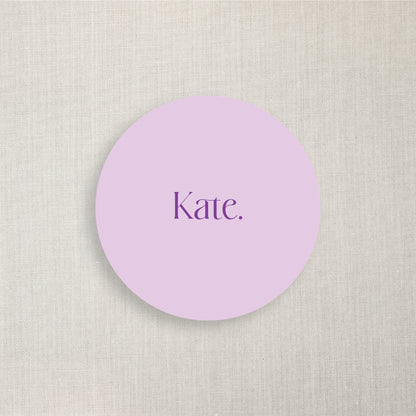 Kate - Name Place Card