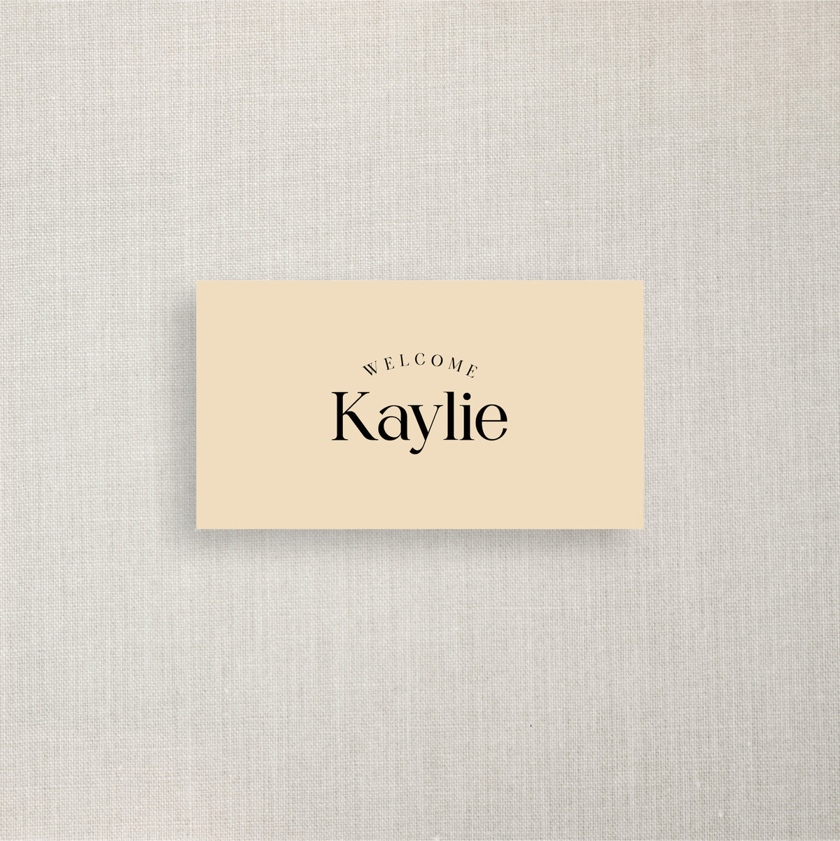 Kaylie - Name Place Card