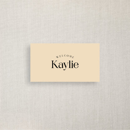 Kaylie - Name Place Card