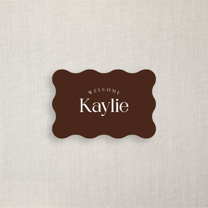 Kaylie - Name Place Card
