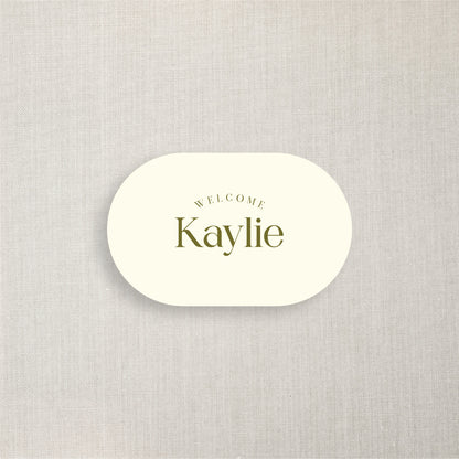 Kaylie - Name Place Card