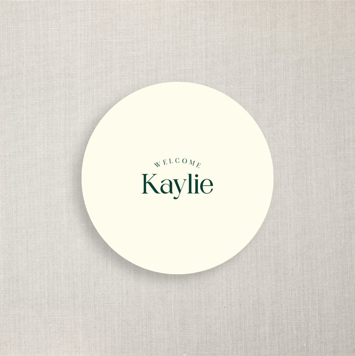 Kaylie - Name Place Card