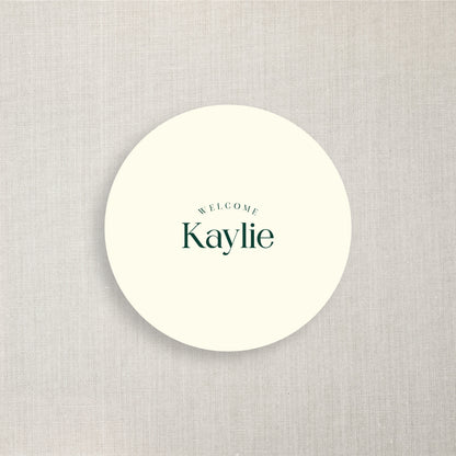 Kaylie - Name Place Card
