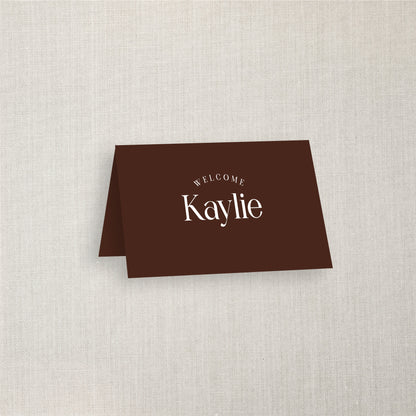 Kaylie - Name Place Card