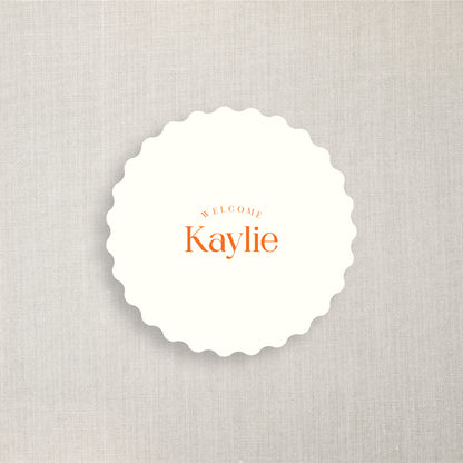 Kaylie - Name Place Card
