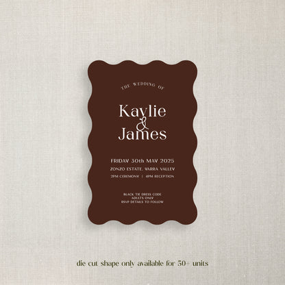 Kaylie - Wedding Invitation