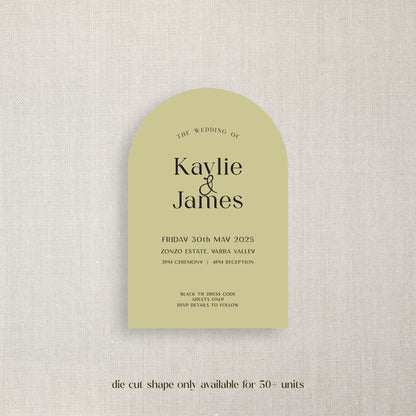 Kaylie - Wedding Invitation