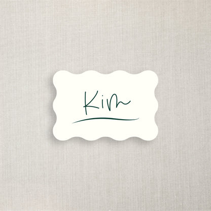 Kim - Name Place Card