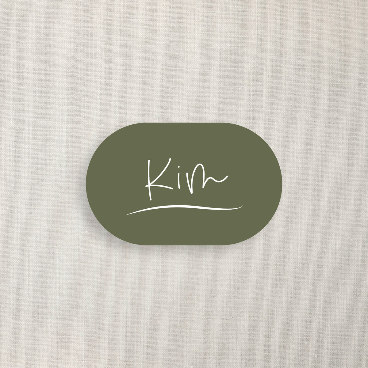 Kim - Name Place Card