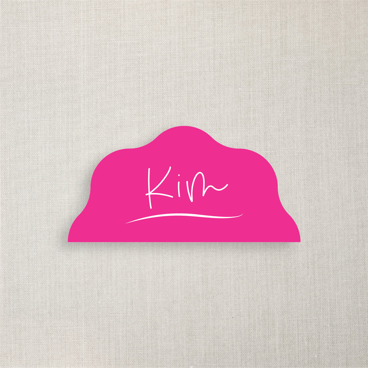 Kim - Name Place Card