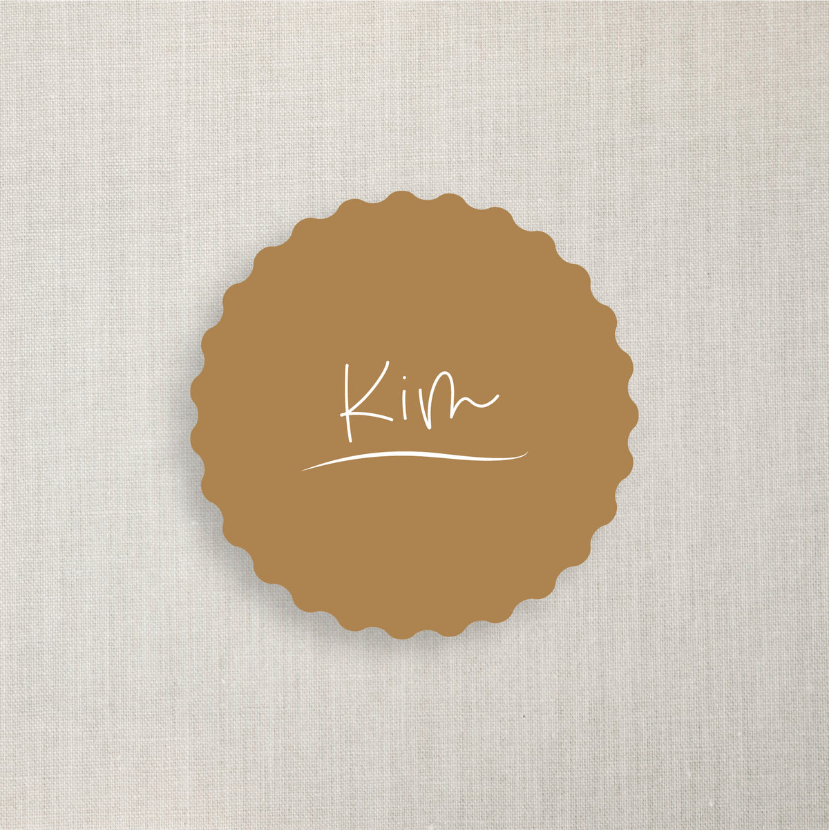 Kim - Name Place Card