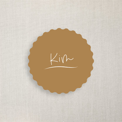 Kim - Name Place Card