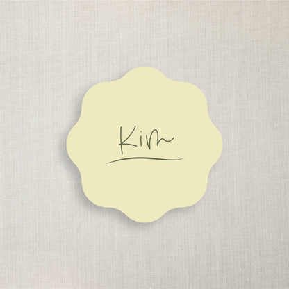 Kim - Name Place Card
