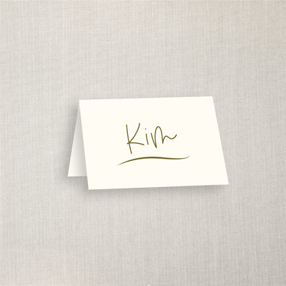 Kim - Name Place Card