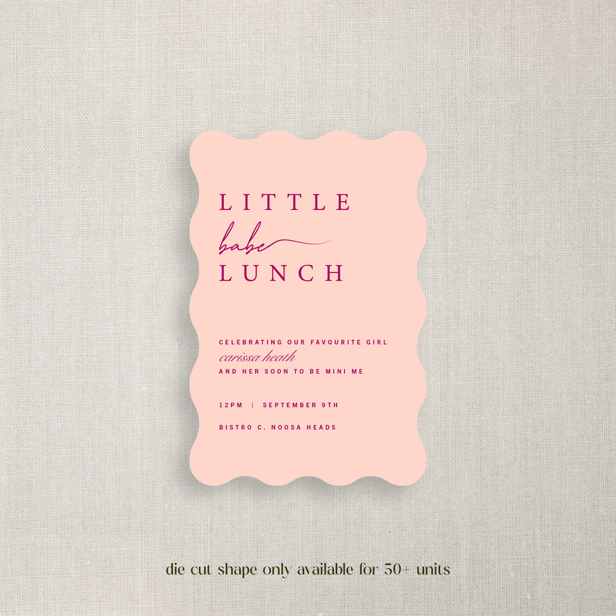 Little Babe Lunch - Baby Shower