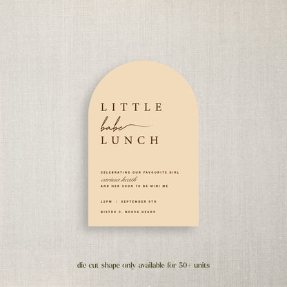 Little Babe Lunch - Baby Shower