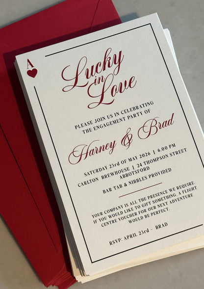 Lucky In Love - Engagement Party