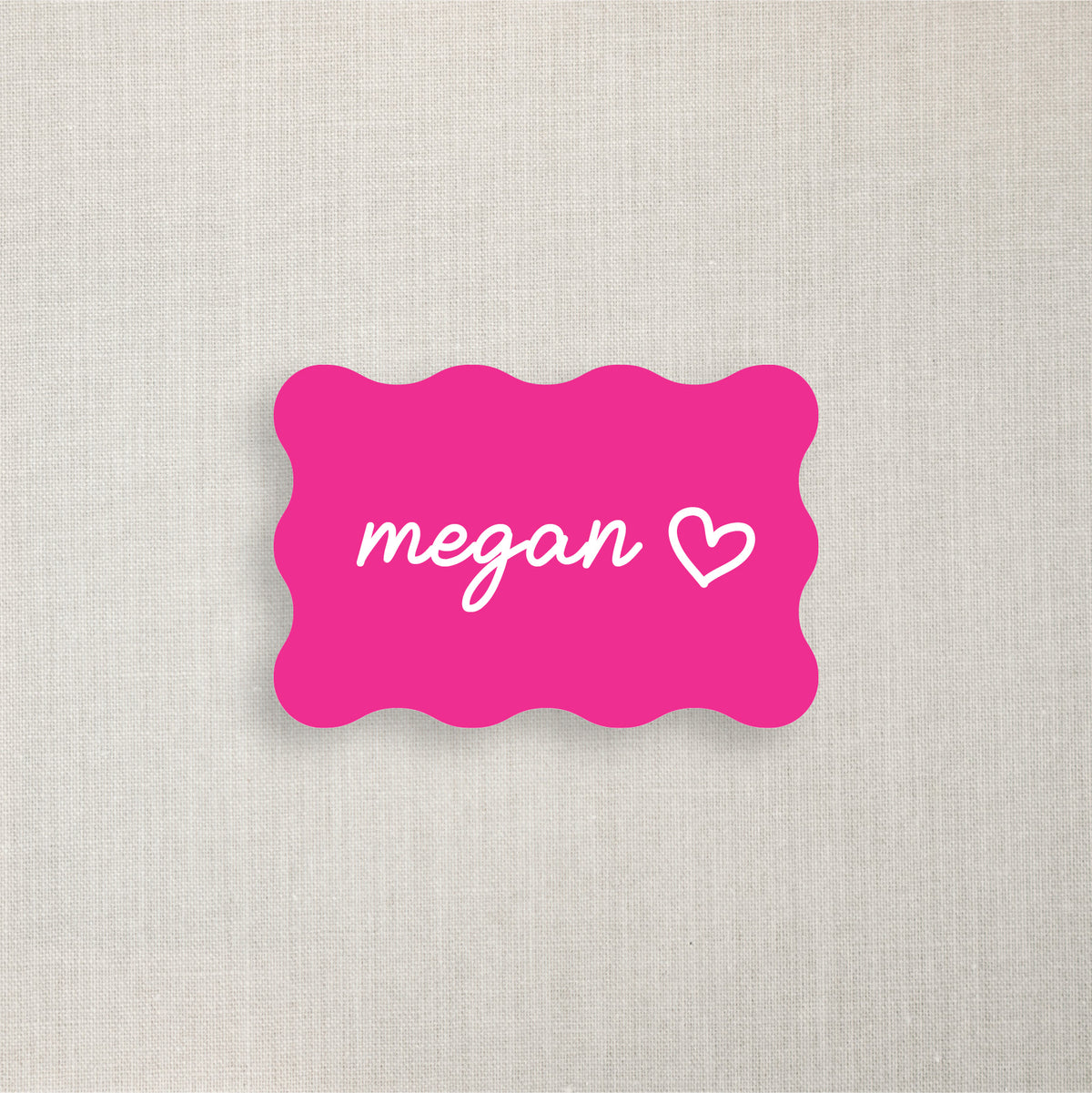Megan - Name Place Card