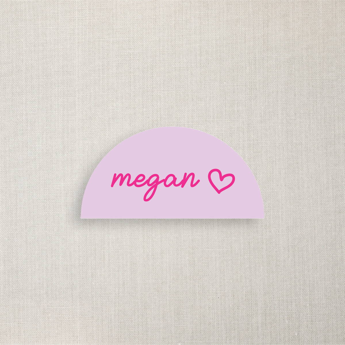 Megan - Name Place Card