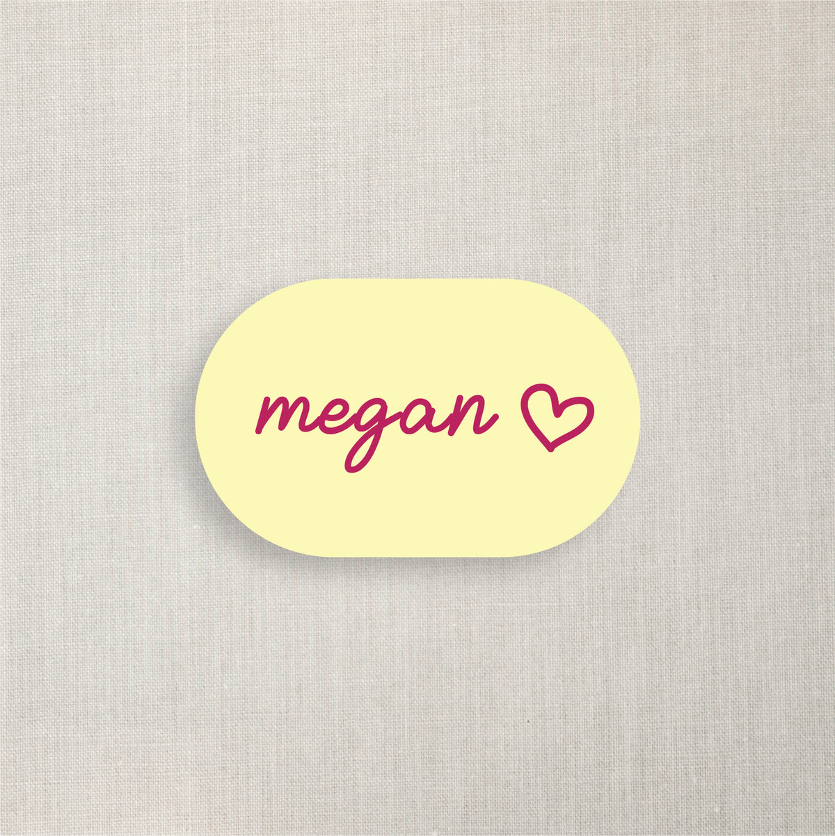 Megan - Name Place Card