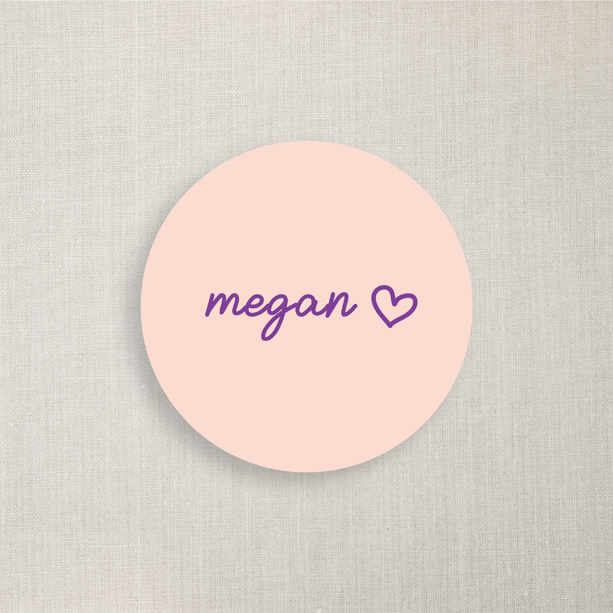 Megan - Name Place Card