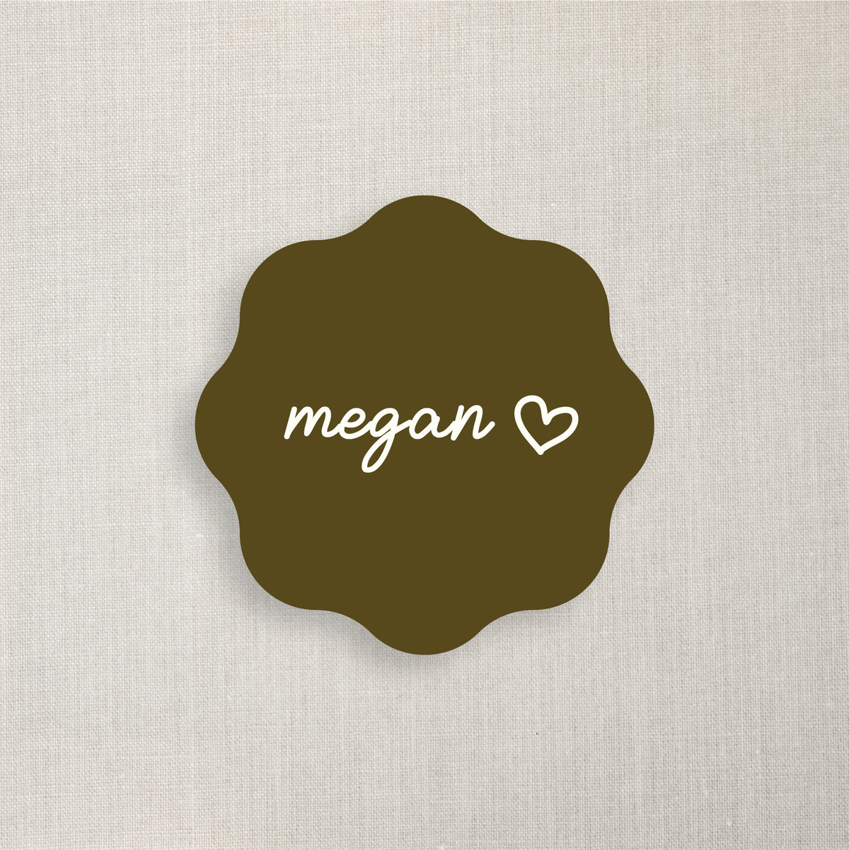 Megan - Name Place Card