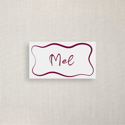 Mel - Name Place Card