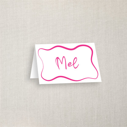 Mel - Name Place Card