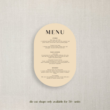 Alycia - Menu
