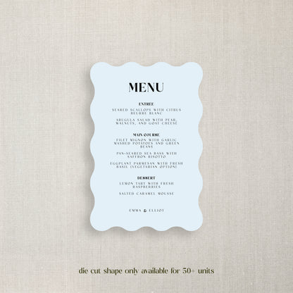 Emma - Menu