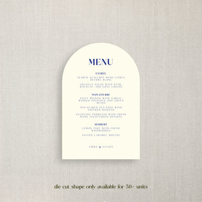 Emma - Menu