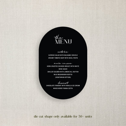 Erin - Menu