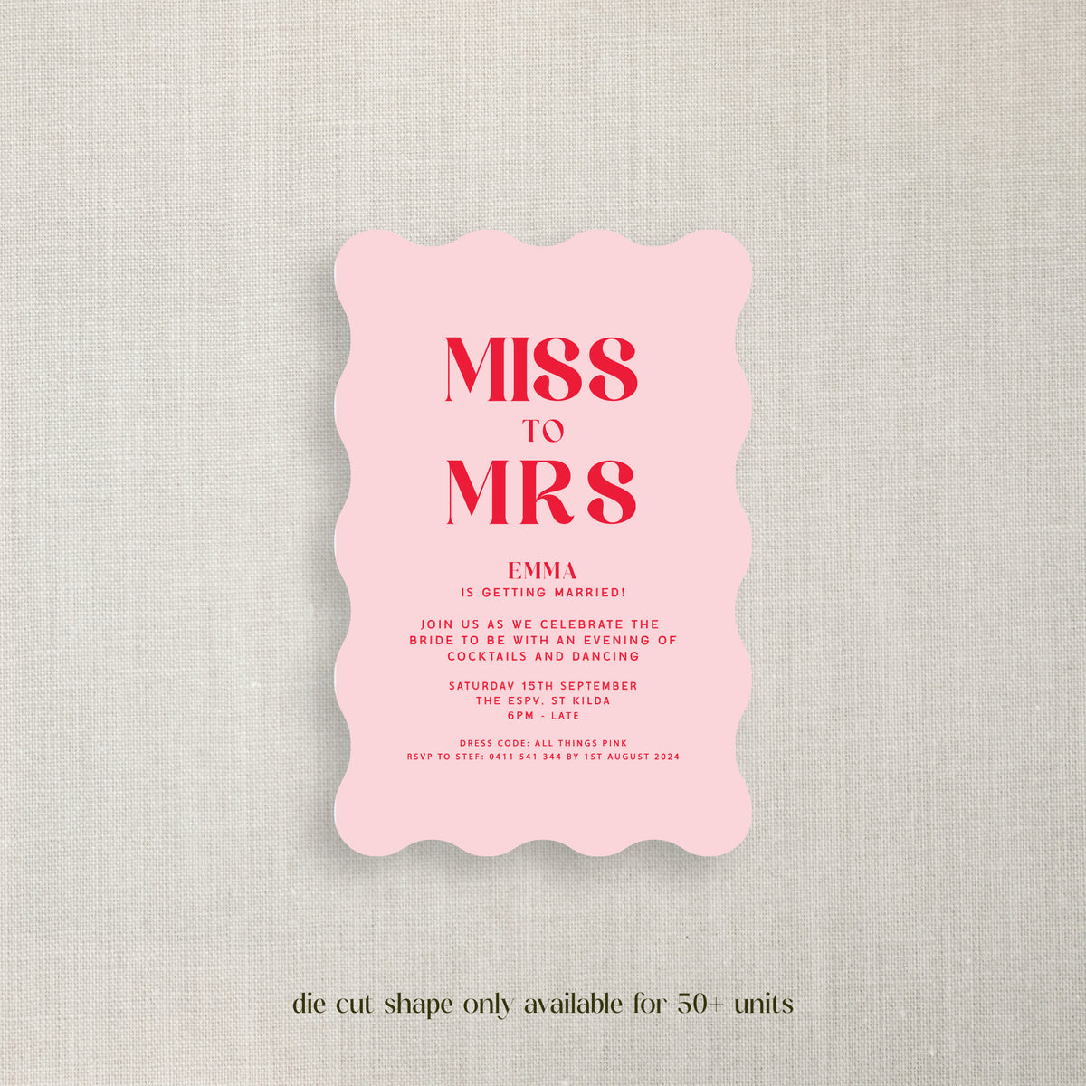 Miss to Mrs - Hens Party