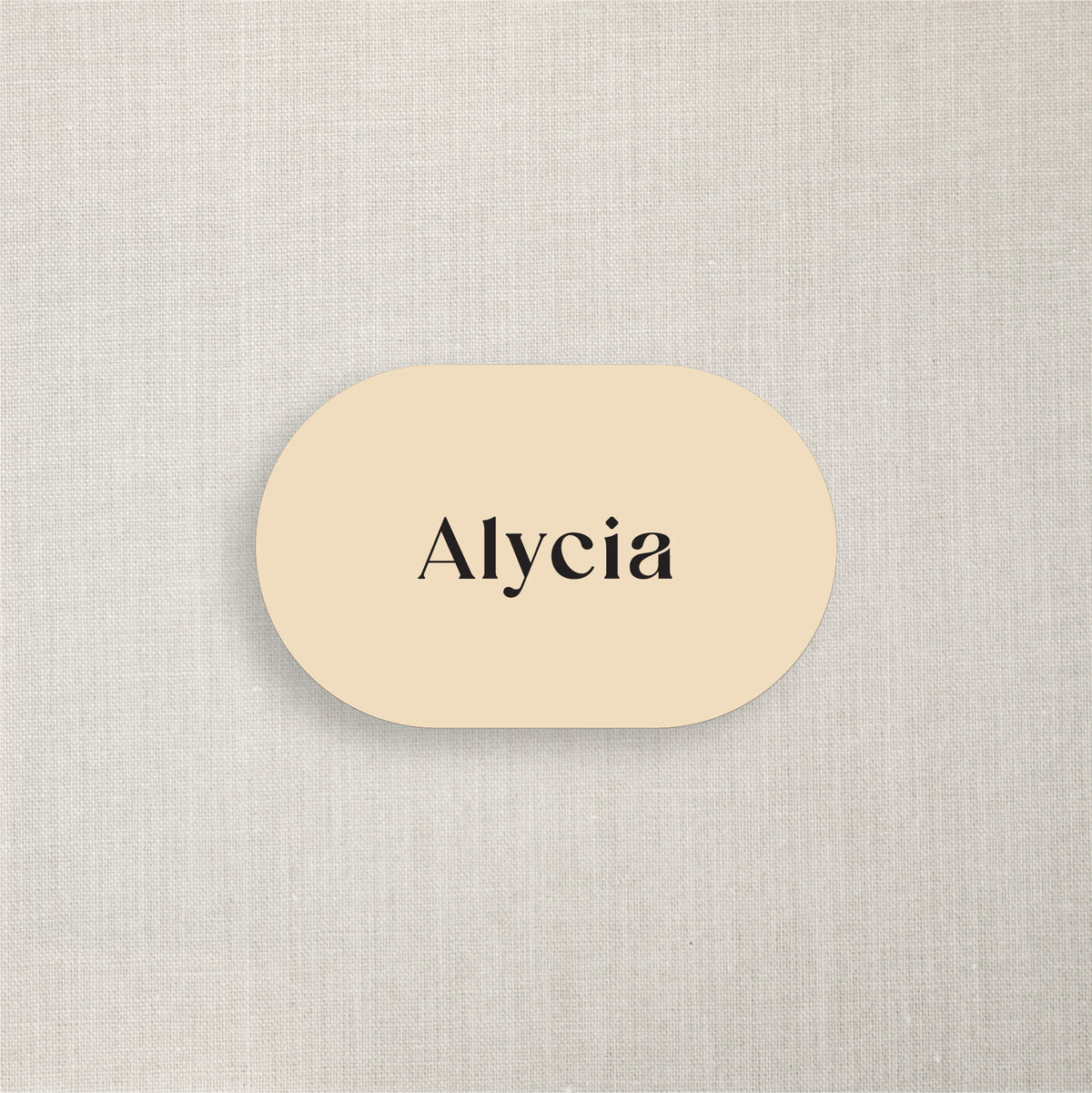 Alycia - Name Place Card