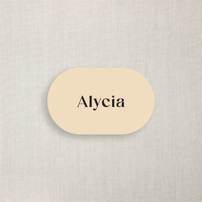 Alycia - Name Place Card