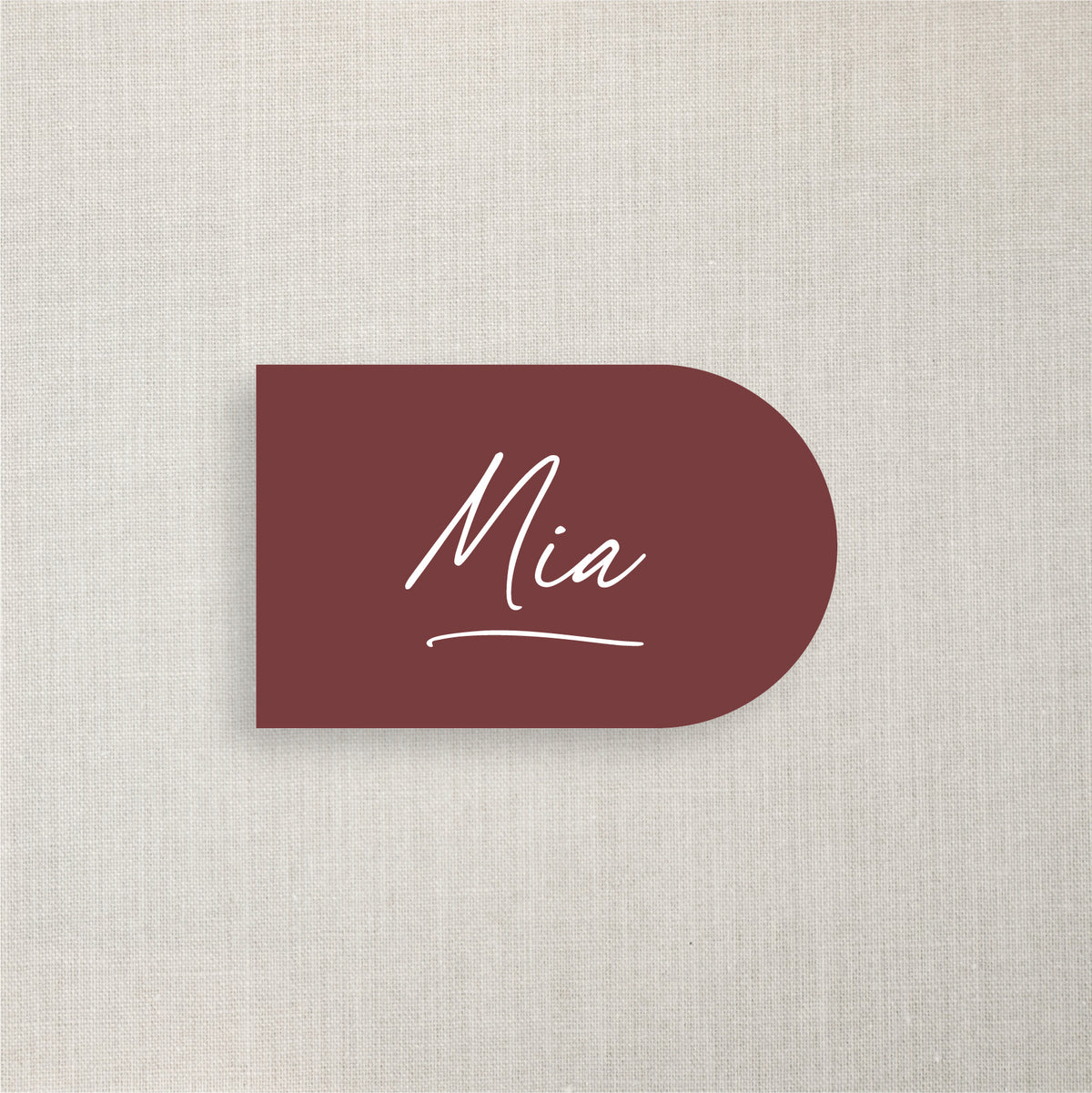 Mia - Name Place Card
