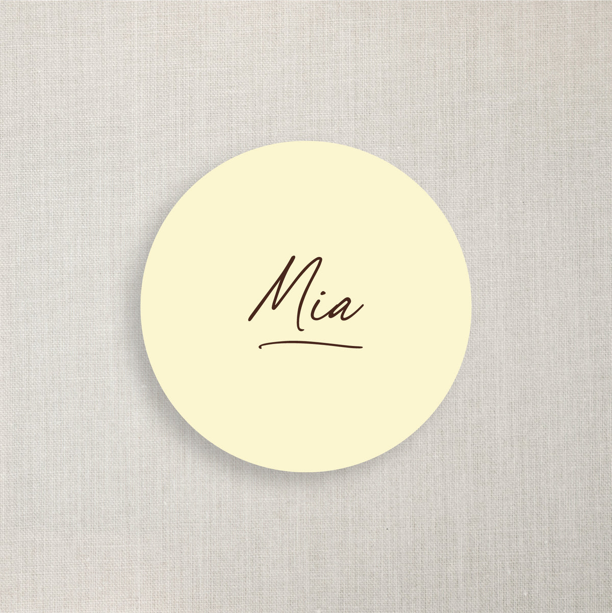 Mia - Name Place Card