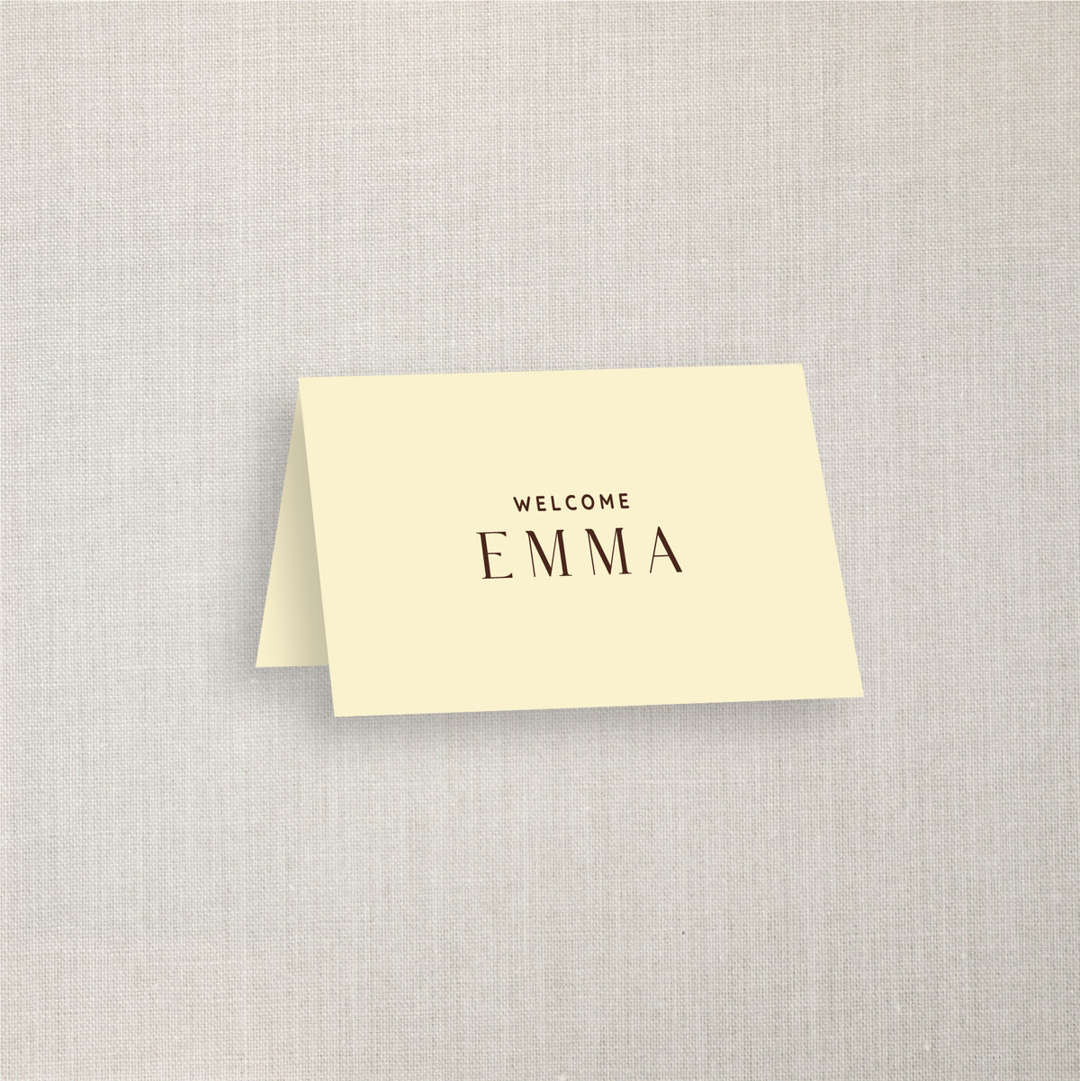 Emma - Name Place Card