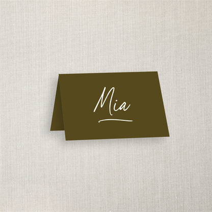 Mia - Name Place Card