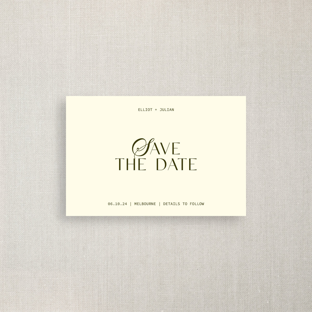 Notes - Save The Date