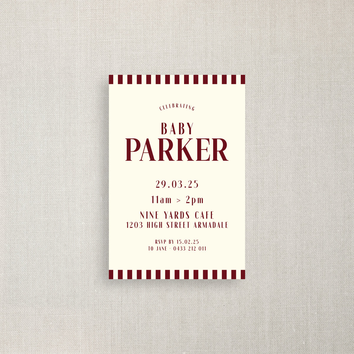 Parker - Baby Shower