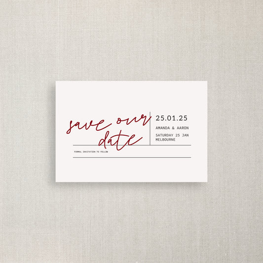 Postcard - Save The Date