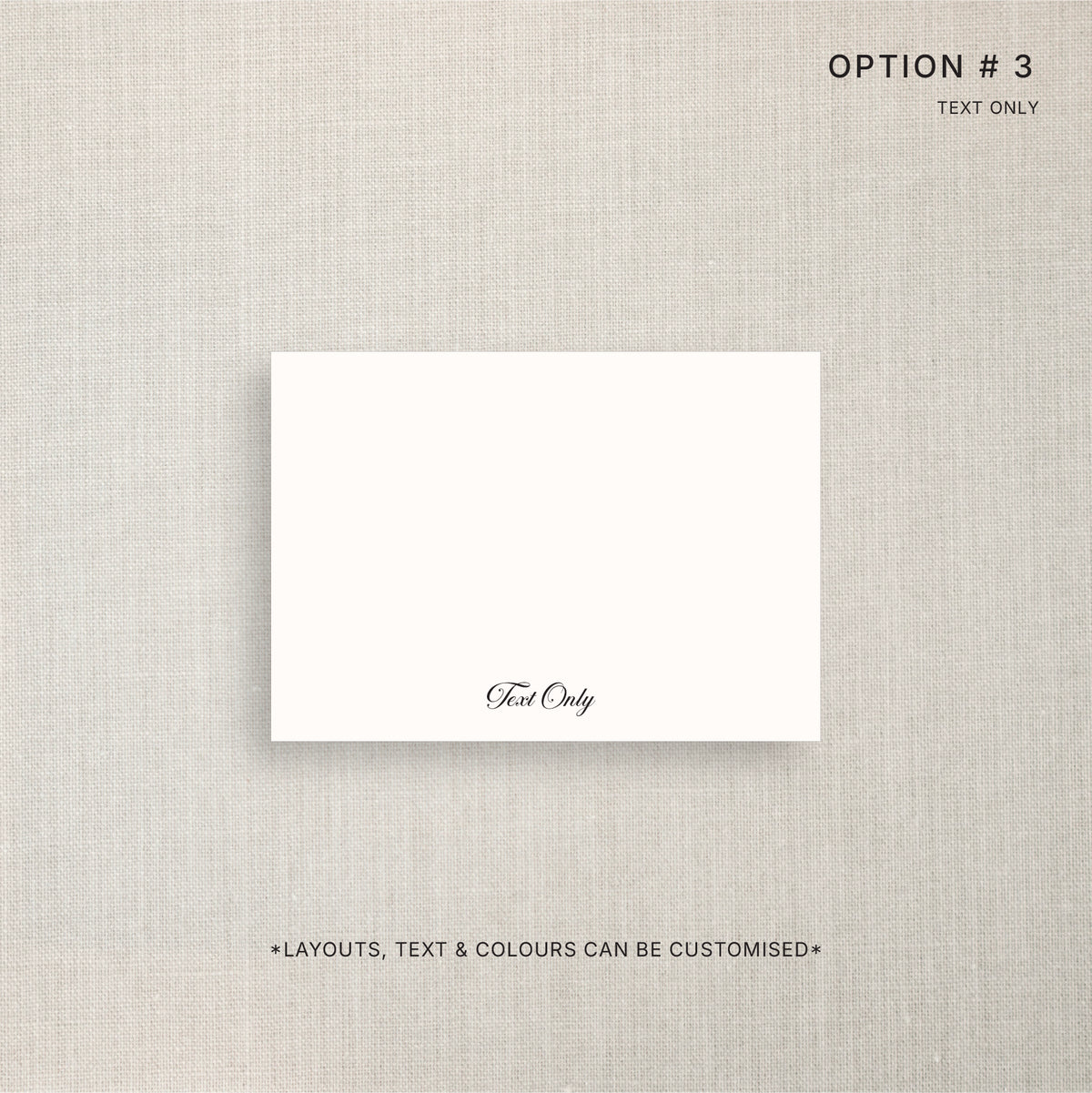 Deluxe Personalised Notes - Postcard