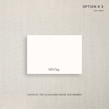 Deluxe Personalised Notes - Postcard